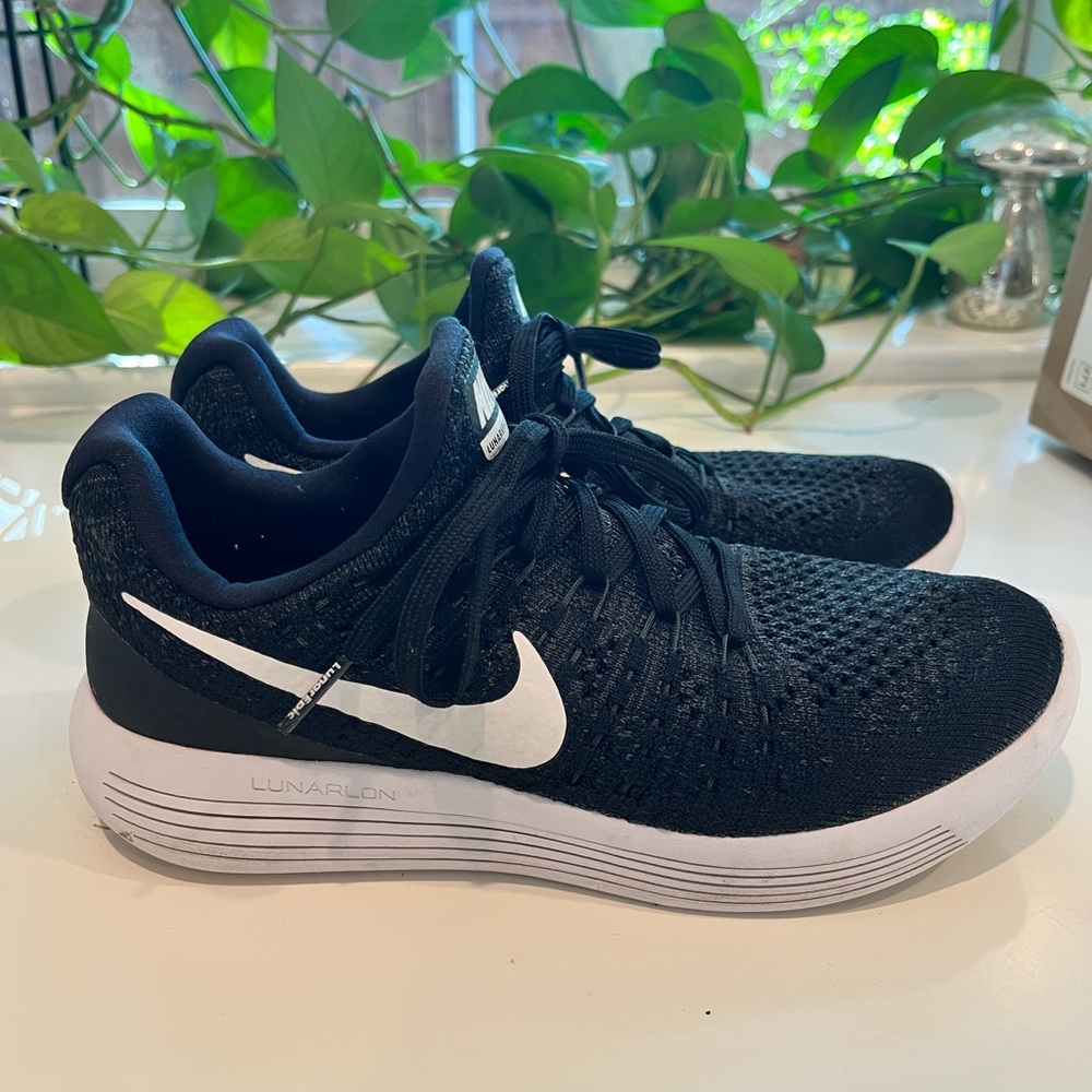 Flyknit 2 Nike Black and White LunarEpic Shoes